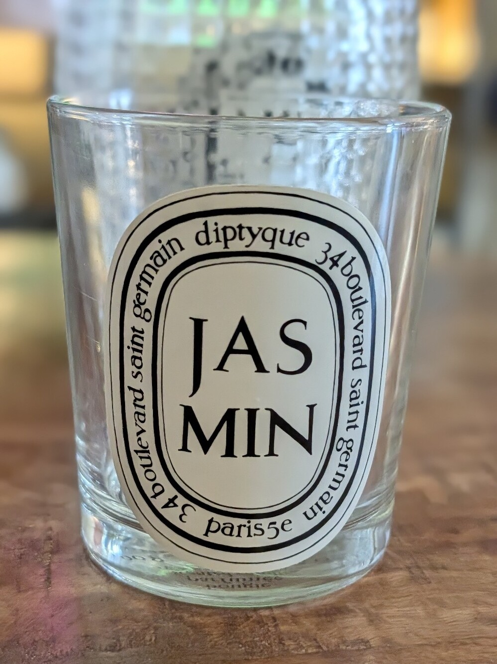 DIPTYQUE Empty Candle Jar - Jasmin